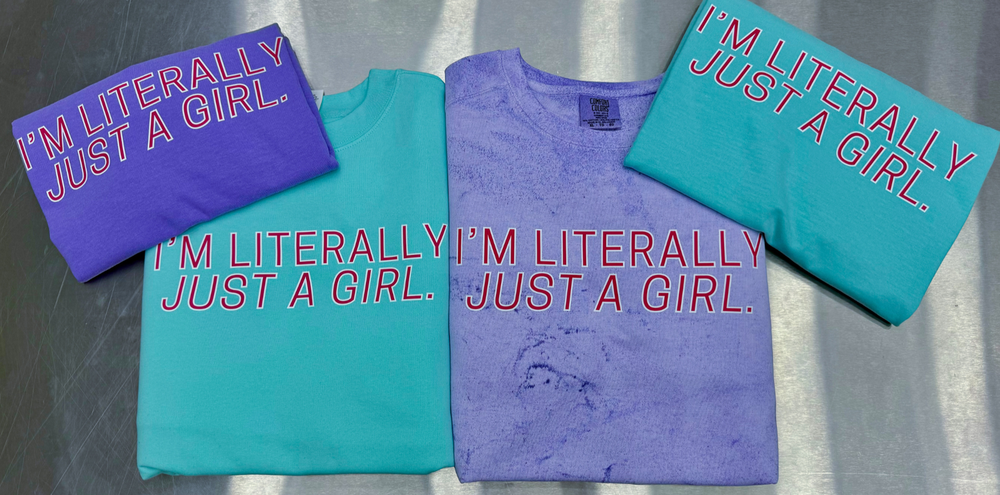 Just A Girl - T-Shirt