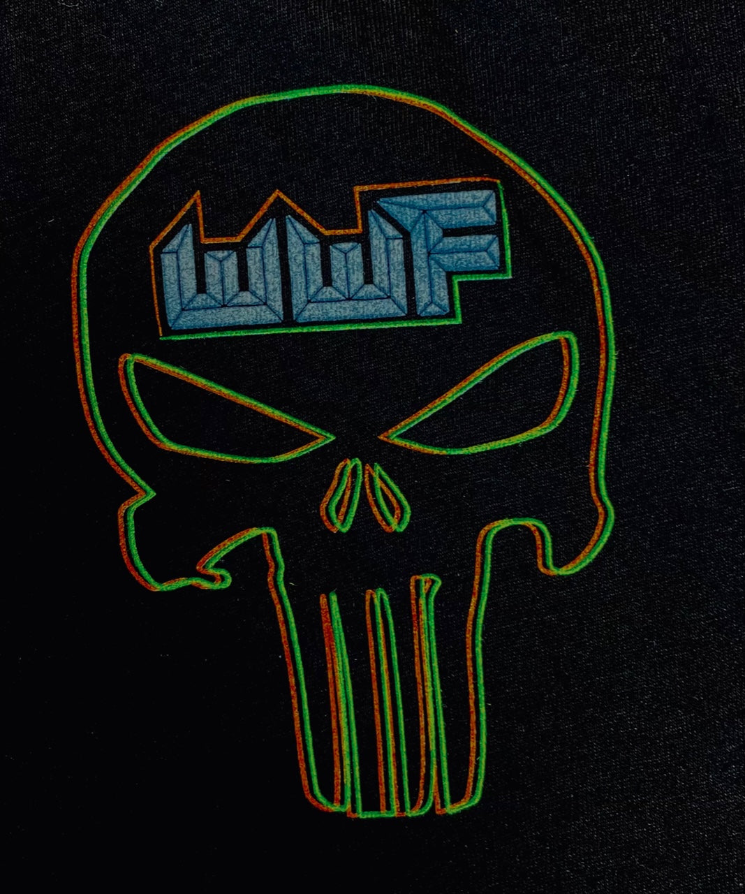 Black WWF - T-Shirt